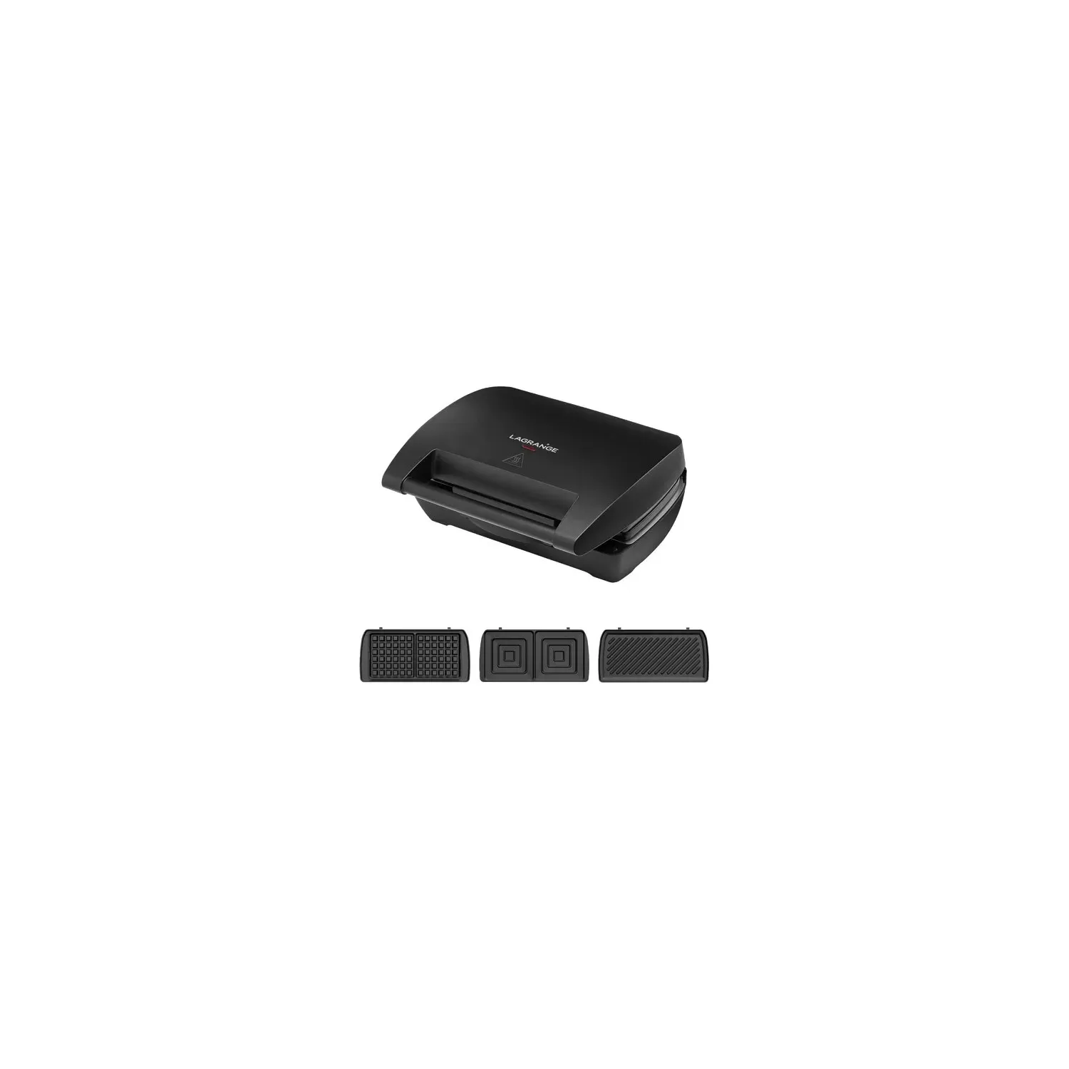 Gaufrier Lagrange 028662 – 900W, 3 Plaques Amovibles, Multifonction - vue 7