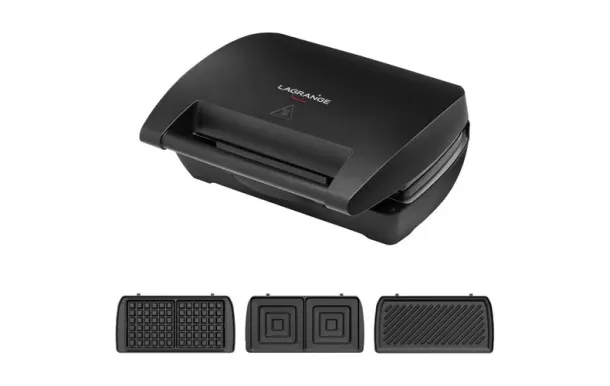 LAGRANGE Appareil à gaufres / croques / panini - Mini Max - 28662 LAGRANGE Appareil à gaufres / croques / panini - Mini Max - 28662