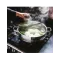 BAUMALU Wok & Wok Vapeur Inox 2 en 1 32 cm