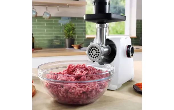 Hachoir à Viande MultiPower Série 6 Blanc 2100W 3,5 kg/min