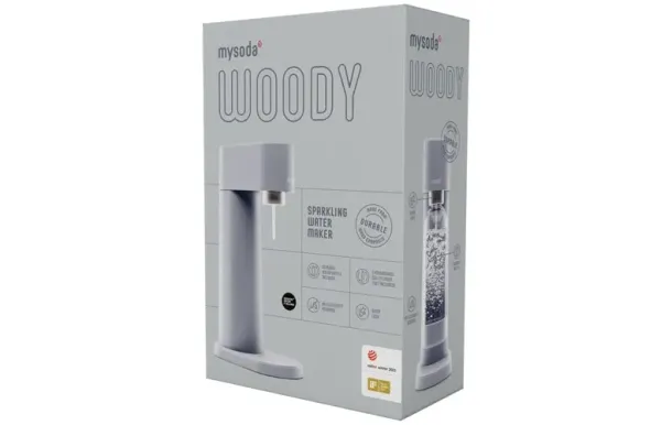 MYSODA Machine à gazéifier Grise - Woody