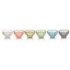 GUZZINI Set de 6 coupelles 12 cm Assorties - Tiffany