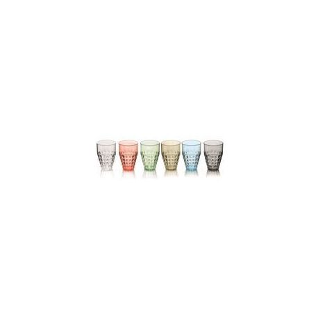 GUZZINI Lot de 6 verres hauts 51 cl Assortis - Tiffany