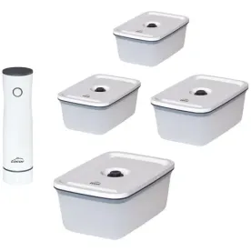 LACOR Pompe sous vide + 4 boîtes - Smart