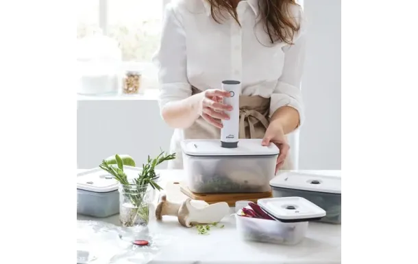 LACOR Pompe sous vide + 4 boîtes - Smart