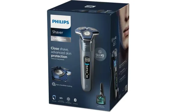 Rasoir Électrique Philips S7882/55 SkinIQ 360° Étanche USB