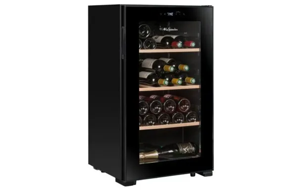 LA SOMMELIERE Cave à vin mise en température 36 bouteilles - LS36BLACK
