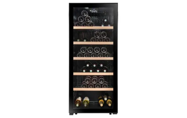 LA SOMMELIERE Cave à vin mise en température 121 bouteilles - LS117BLACK