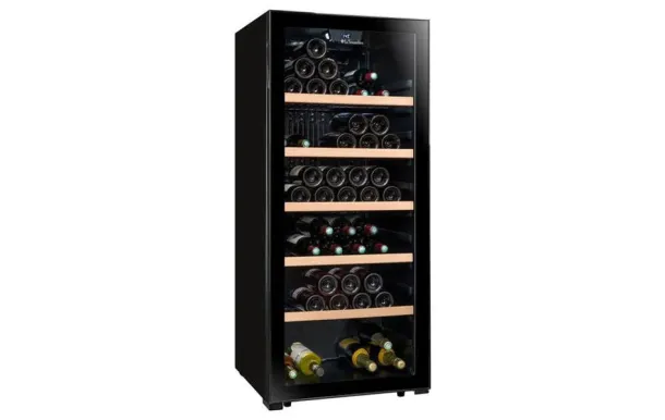 LA SOMMELIERE Cave à vin mise en température 121 bouteilles - LS117BLACK