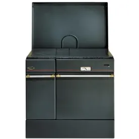 GODIN Cuisinière à bois Arpège 85 cm noire - 240163NOIR