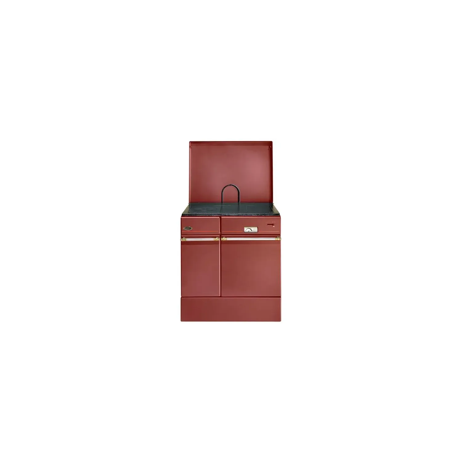GODIN Cuisinière à bois arpège 10 KW carmin 240163CARMIN - vue 4