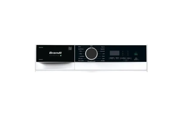 BRANDT Lave-linge frontal 8 kg 1400 tr/mn - WFB584QW1