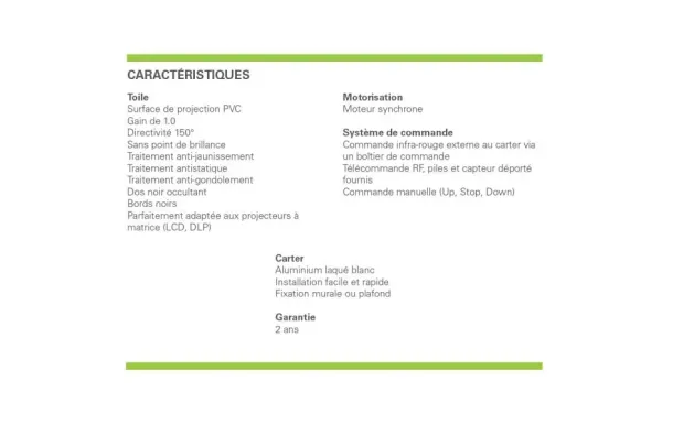 INSTALL Ecrans Motorisé - INSMOT240V3