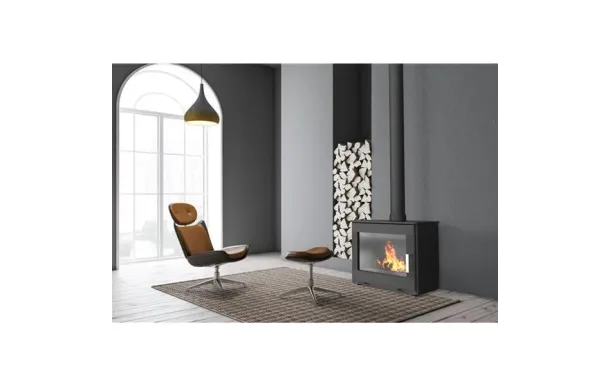 SUPRA Poêle à bois vintage ODELYARABAISSE