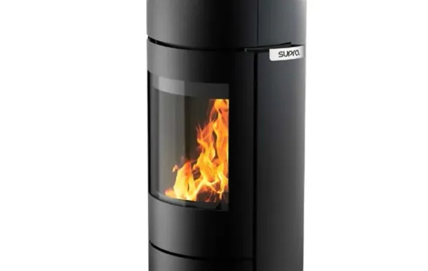 SUPRA Poêle à bois longiligne 6 kW - buche de 33 cm - FIORE