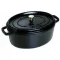 cocottes fonte Cocotte en fonte STAUB Ovale 33 cm Noir - 1103325 ovale ronde ceramique pas cher cocottes fonte Cocotte en fonte STAUB Ovale 33 cm Noir - 1103325 ovale ronde ceramique pas cher