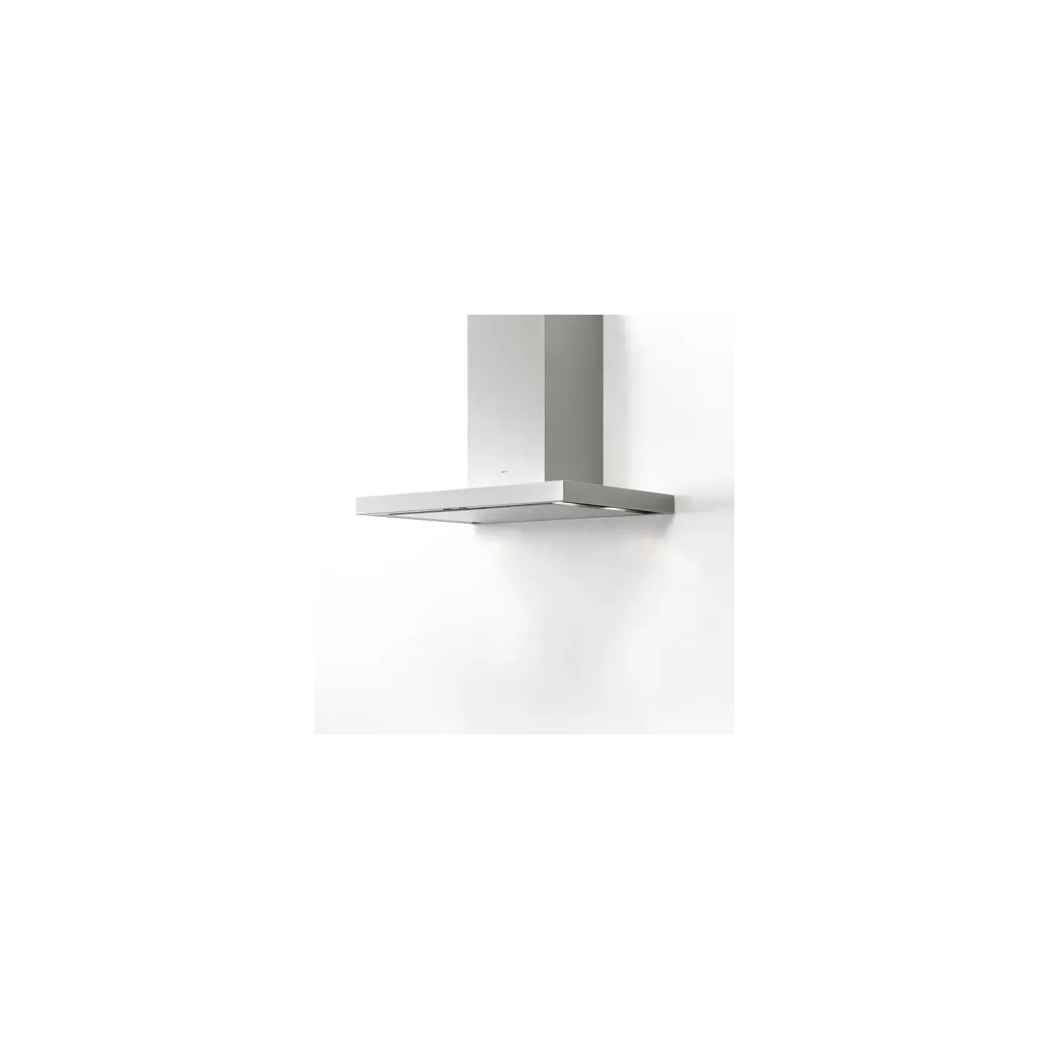 Novy Flat\\line 7600 Hotte hotte décorative largeur : 89.8 cm profondeur : 55.4 cm extraction et recirculation avec kit de recirculation supplémentaire avec moteur interne acier... - vue 3