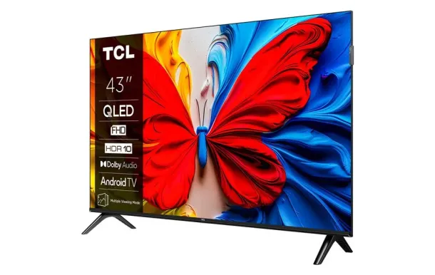 TCL Televiseur 108 cm QLED HDTV1080p - 43S59K