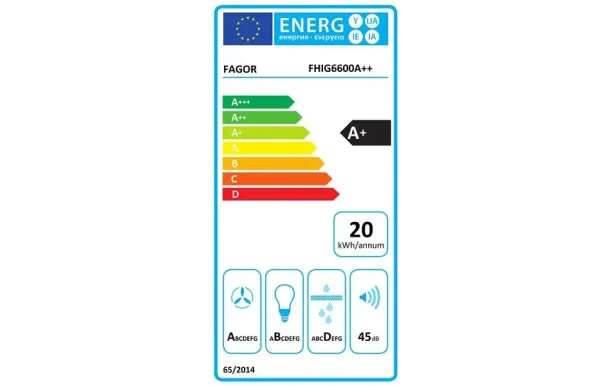 FAGOR Hotte décorative mur FHIG6600A++