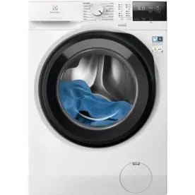 Lave-linge hublot ELECTROLUX EW6FI4805AR 8 kg – SensiCare, économique, silencieux – Idéal appartement et famille