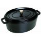 STAUB - Cocotte en fonte  Ovale 37 cm Noir - 1103725