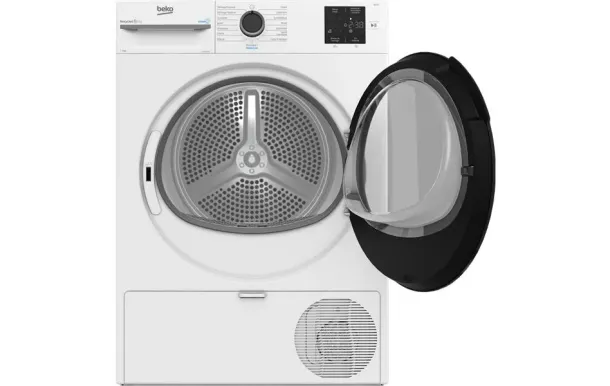 BEKO Sèche-linge frontal condenseur 8 kg avec pompe à chaleur - D3H18D93W