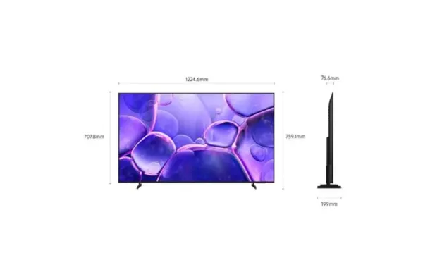 SAMSUNG Téléviseur 138 cm UHD 4K - TU55U8005FUXXC