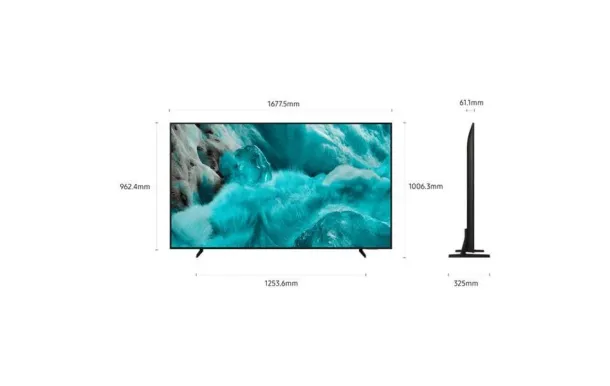 SAMSUNG Téléviseur 189 cm UHD 4K  TQ75Q7F4AUXXC