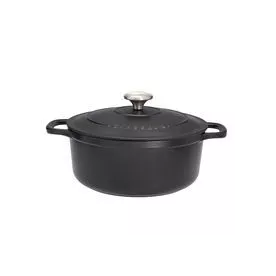 cocottes fonte CHASSEUR Cocotte ronde 28 cm Noire Sublime ovale ronde ceramique pas cher