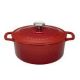 CHASSEUR Cocotte en fonte ronde 16 cm Rubis - Sublime