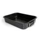 BEKA Plat four rectangulaire émail noir 32cm - Kitchen Roc