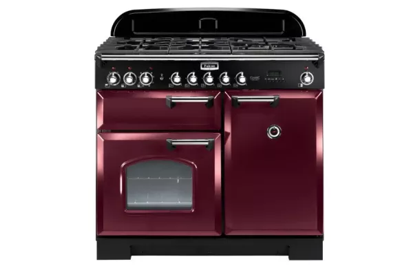 Cuisinière FALCON Classic deluxe 100 Rouge/Chrome - CDL100DFCYC
