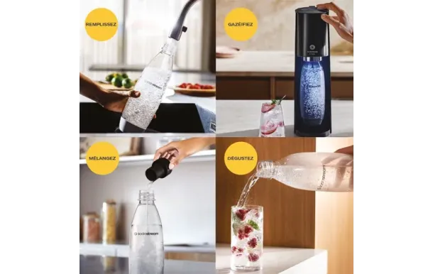 SODASTREAM MACHINE A GAZEIFIER E-TERRA NOIRE - 1012911331