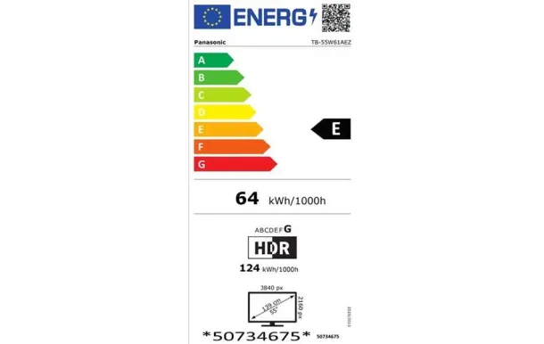 PANASONIC Téléviseur UHD 4K PA TB55W61AEZ