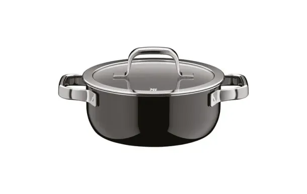 WMF Faitout bas 24 cm Noir - Fusiontec Mineral Pro