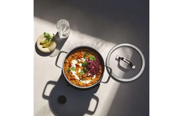 WMF Faitout bas 24 cm Noir - Fusiontec Mineral Pro