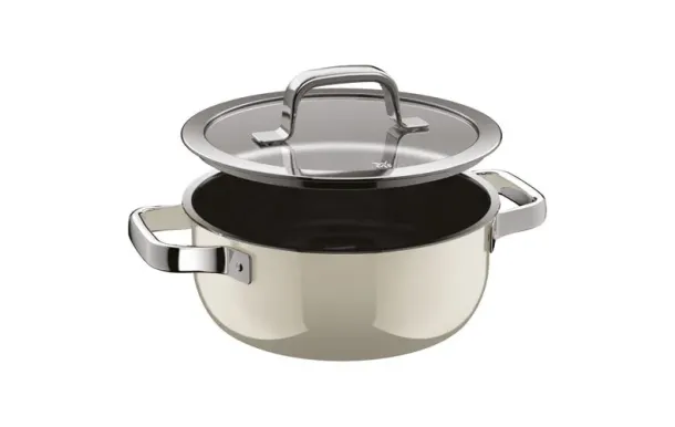 WMF Faitout bas 24 cm Macadamia - Fusiontec Mineral Pro