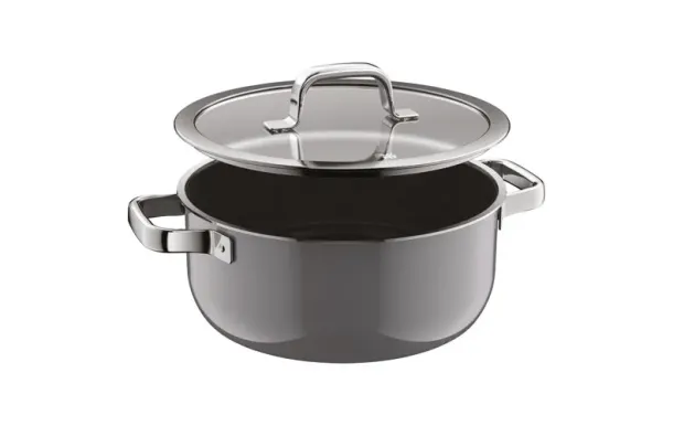 WMF Faitout bas 24 cm Platinium - Fusiontec Mineral Pro