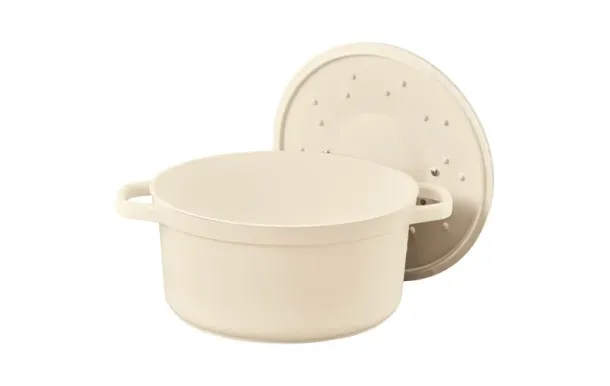 BEKA Cocotte ronde 24 cm / 4.5 L Beige - Plume
