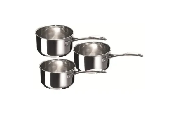 BEKA Série de 3 casseroles 16/18/20 cm - Chef