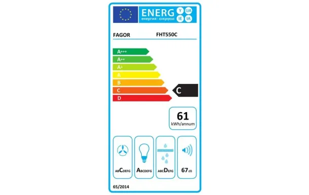 FAGOR Hotte télescopique FHT550C