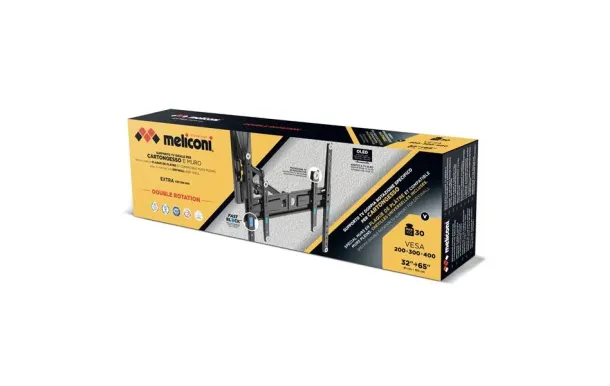 MELICONI Support mural inclin EXTRAXDR200400FBCG