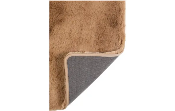 VIVARAISE  - TAPIS EDDY CAMEL 70 X 140