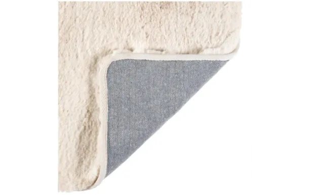 VIVARAISE  - TAPIS EDDY IVOIRE 70 X 140