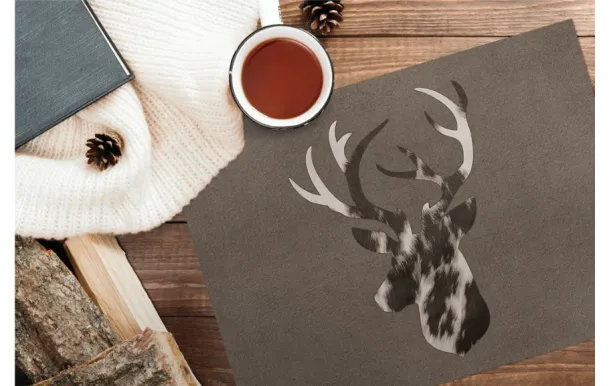 PODEVACHE - Set de table vinyle Horn