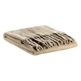 VIVARAISE - Plaid recyclé Isabel uni Nuage 130 x 160