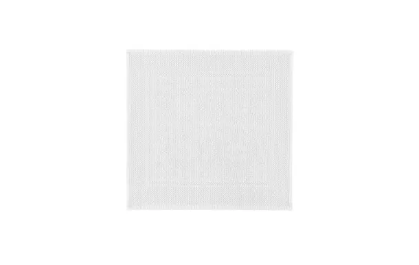 HAOMY -  Tapis de bain KYMI Blanc 60x60 cm