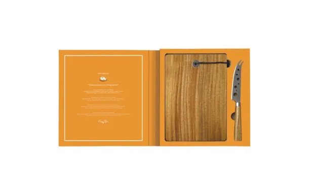 EASY LIFE - Coffret à fromage 2 pièces