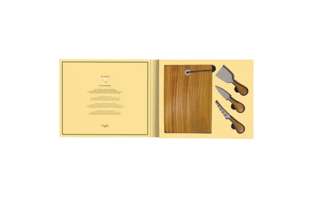 EASY LIFE - Coffret à fromage 4 pièces