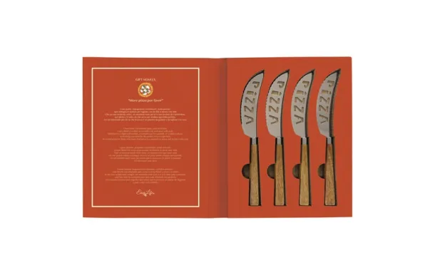 EASY LIFE - Coffret pizza 4 pièces